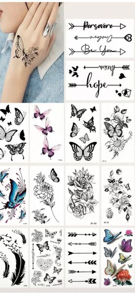 Tatouages Temporaires Style Bohème