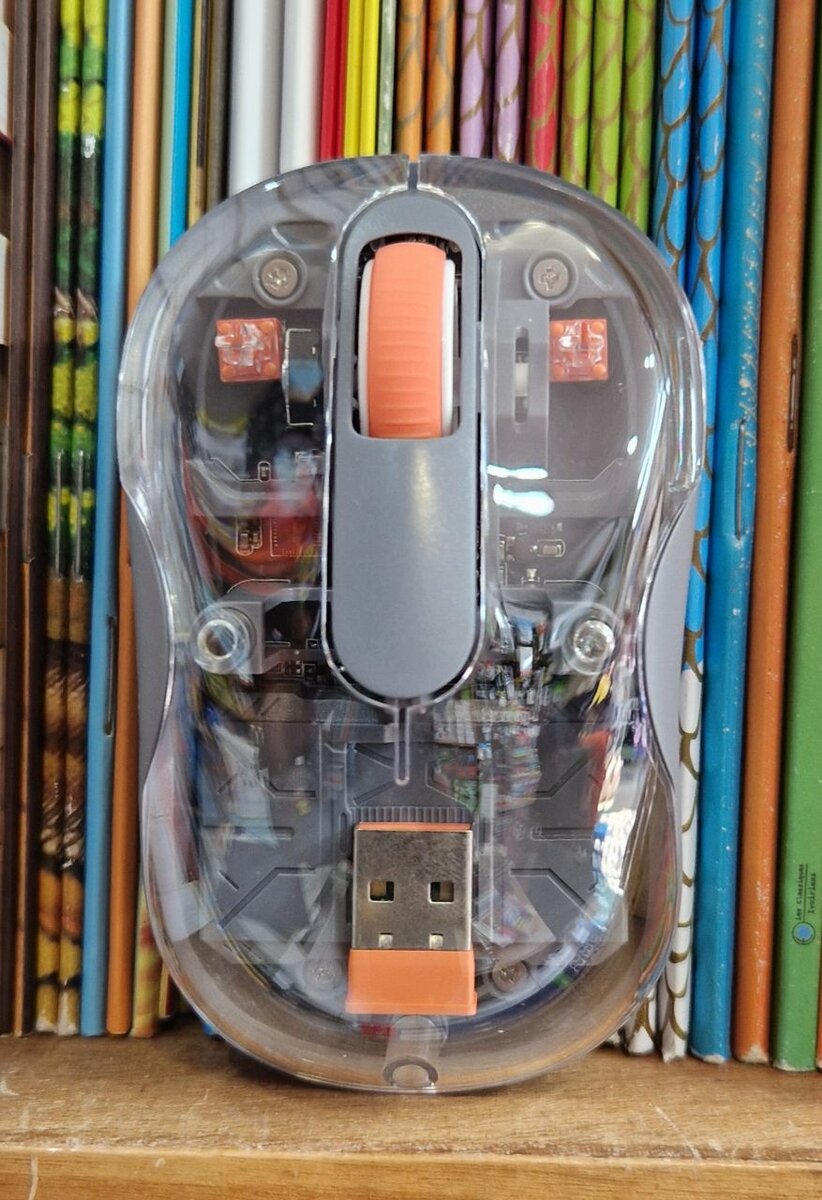 Souris Sans Fil Transparente