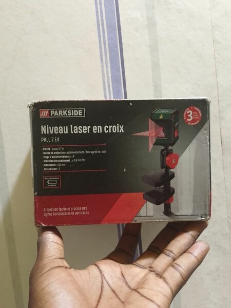 Laser niveau croix Parkside