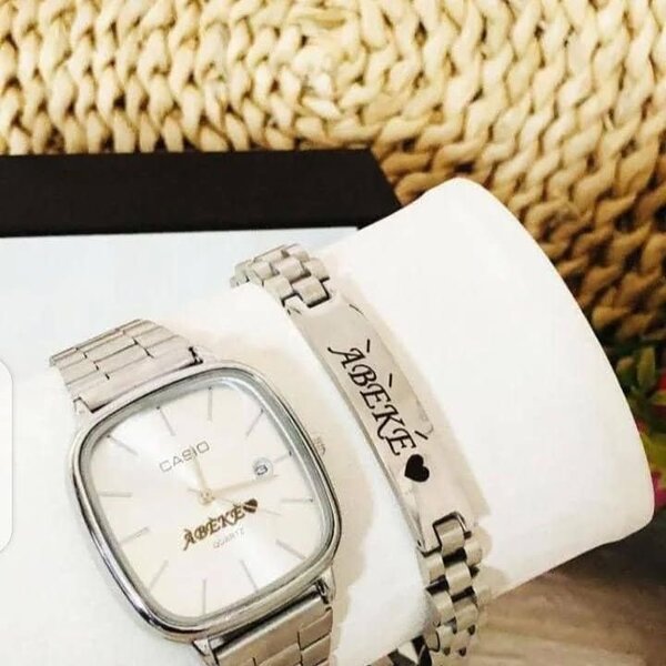 Montre en acier inoxydable