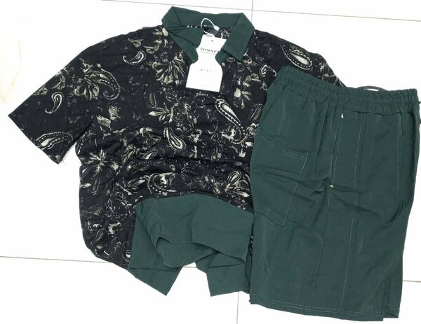 Ensemble chemise et short paisley