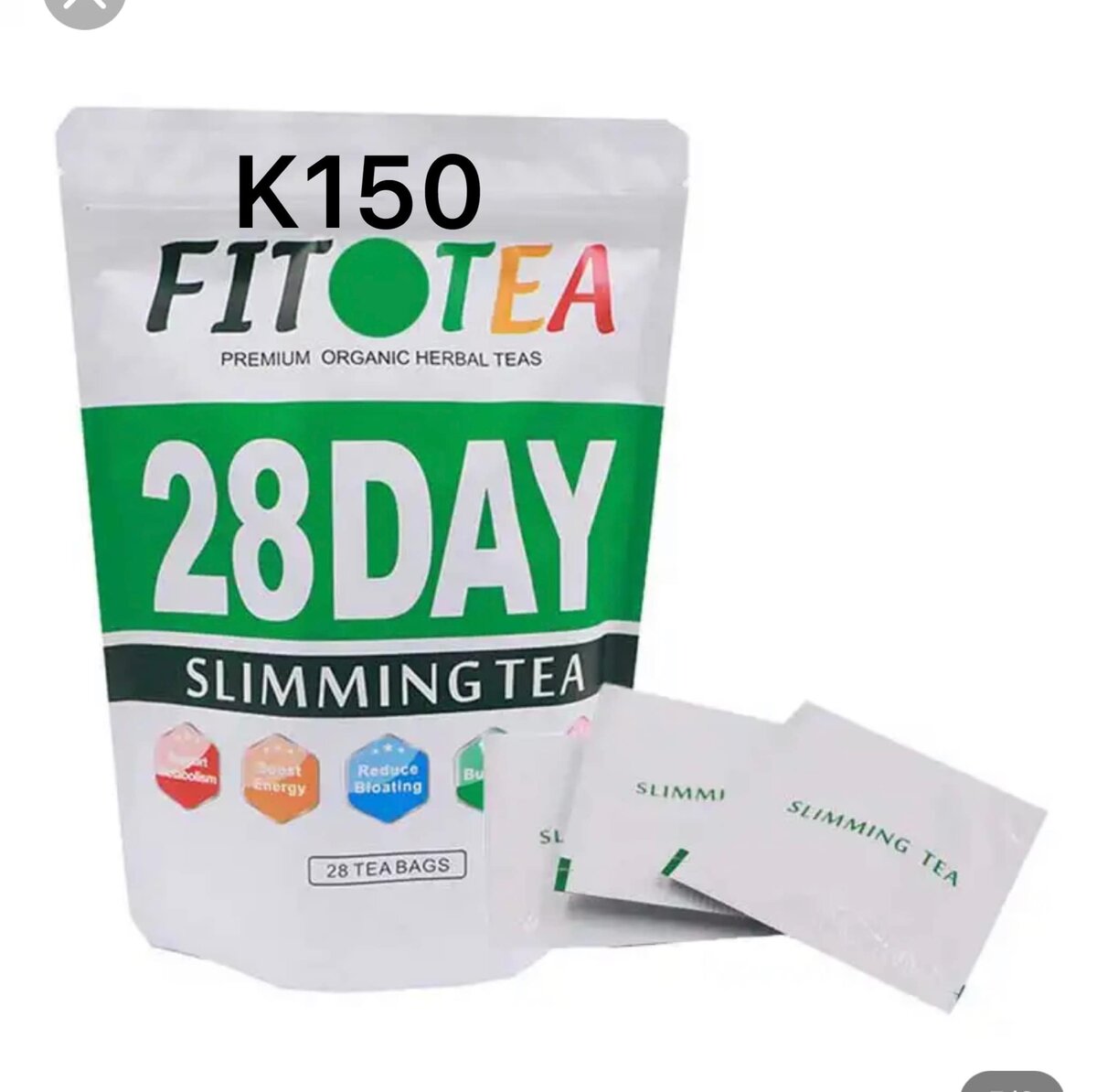 PREMIUM ORGANIC HERBAL TEAS  [28DAY  SLIMMING TEA  Reduce Bloating 