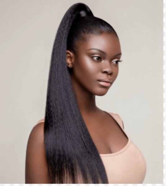 Extension queue longue noire