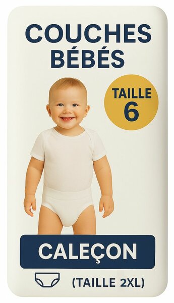 2XL  couches culottes bébé