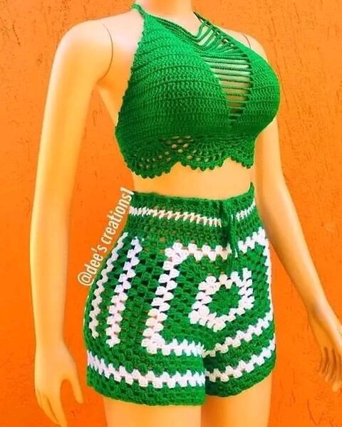 Crochet laine