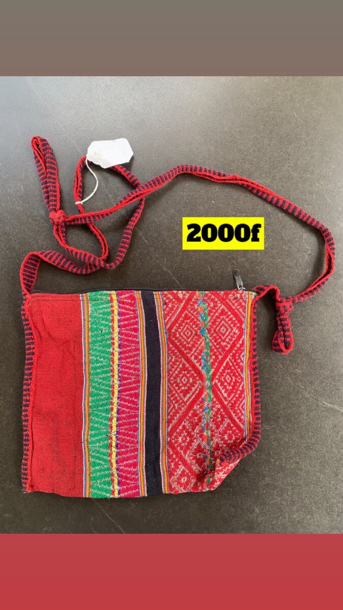 bandoulière 100% friperie