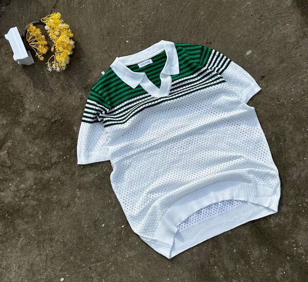 Polo en maille respirante