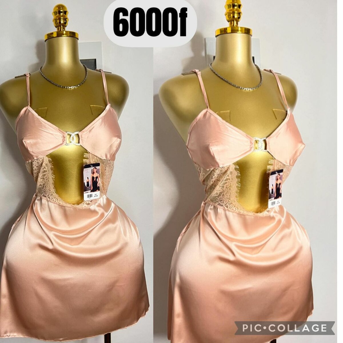 Nuisette satinée sexy