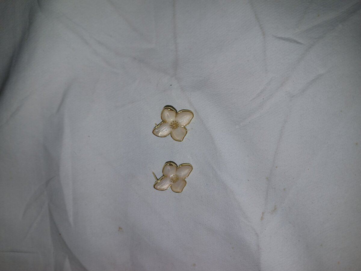 Boucles d'oreilles fleurs élégantes