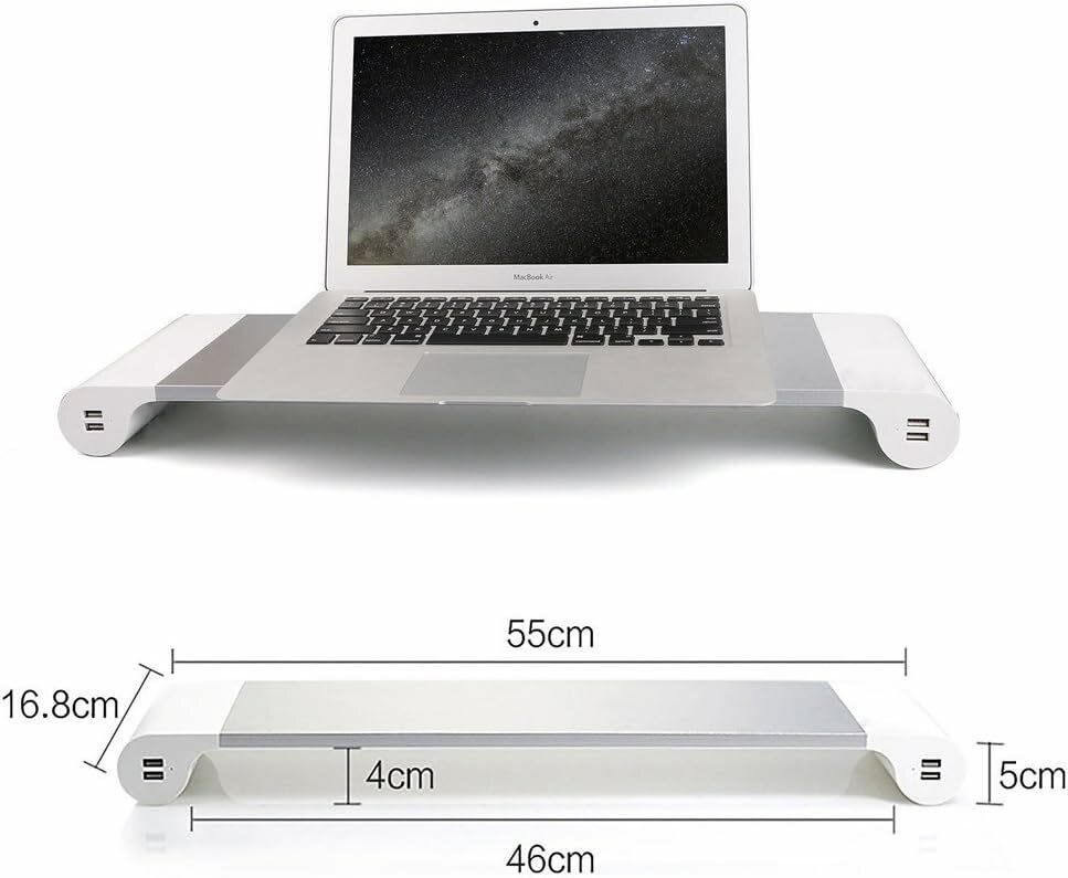 Support ordinateur USB ergonomique