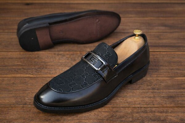 Mocassins élégants en cuir