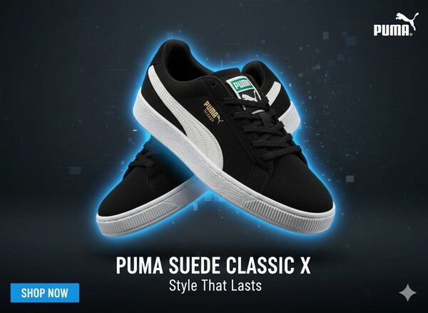 Puma Suede Classic X Noir