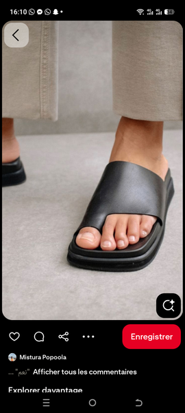 Sandales en cuir pour hommes