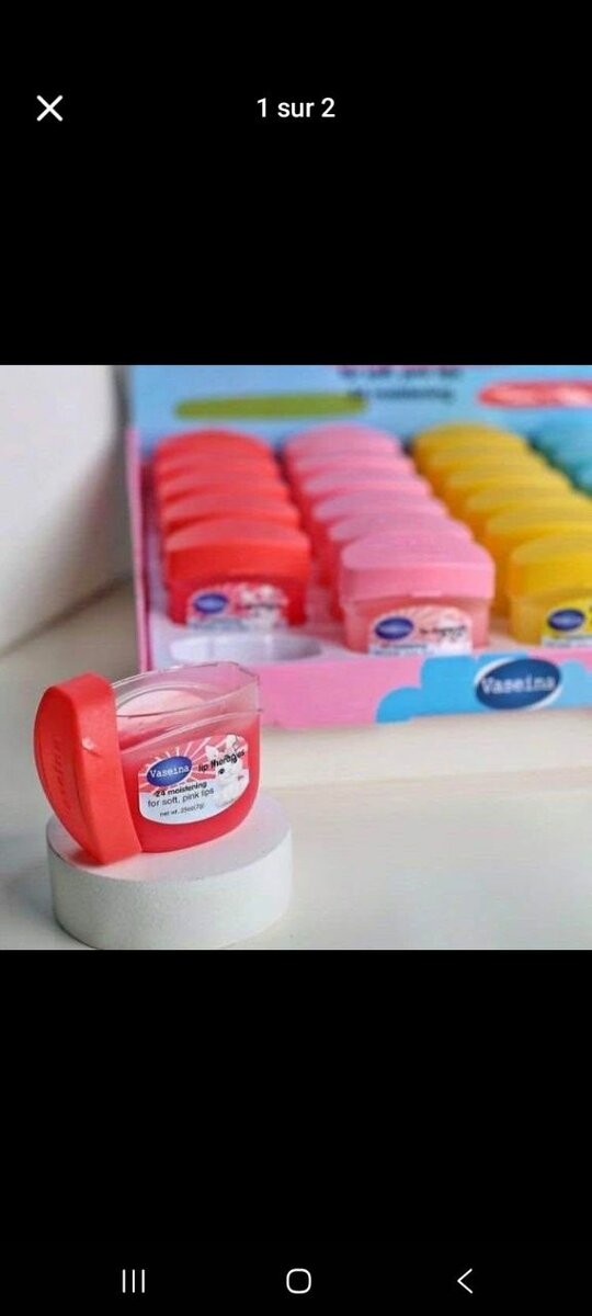 Baume à lèvres Vaseline