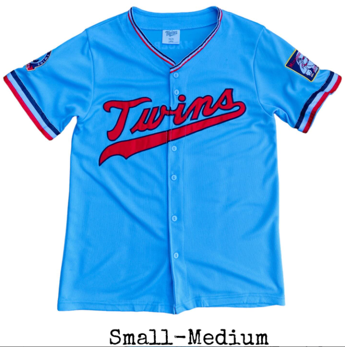 Twins shirt blue