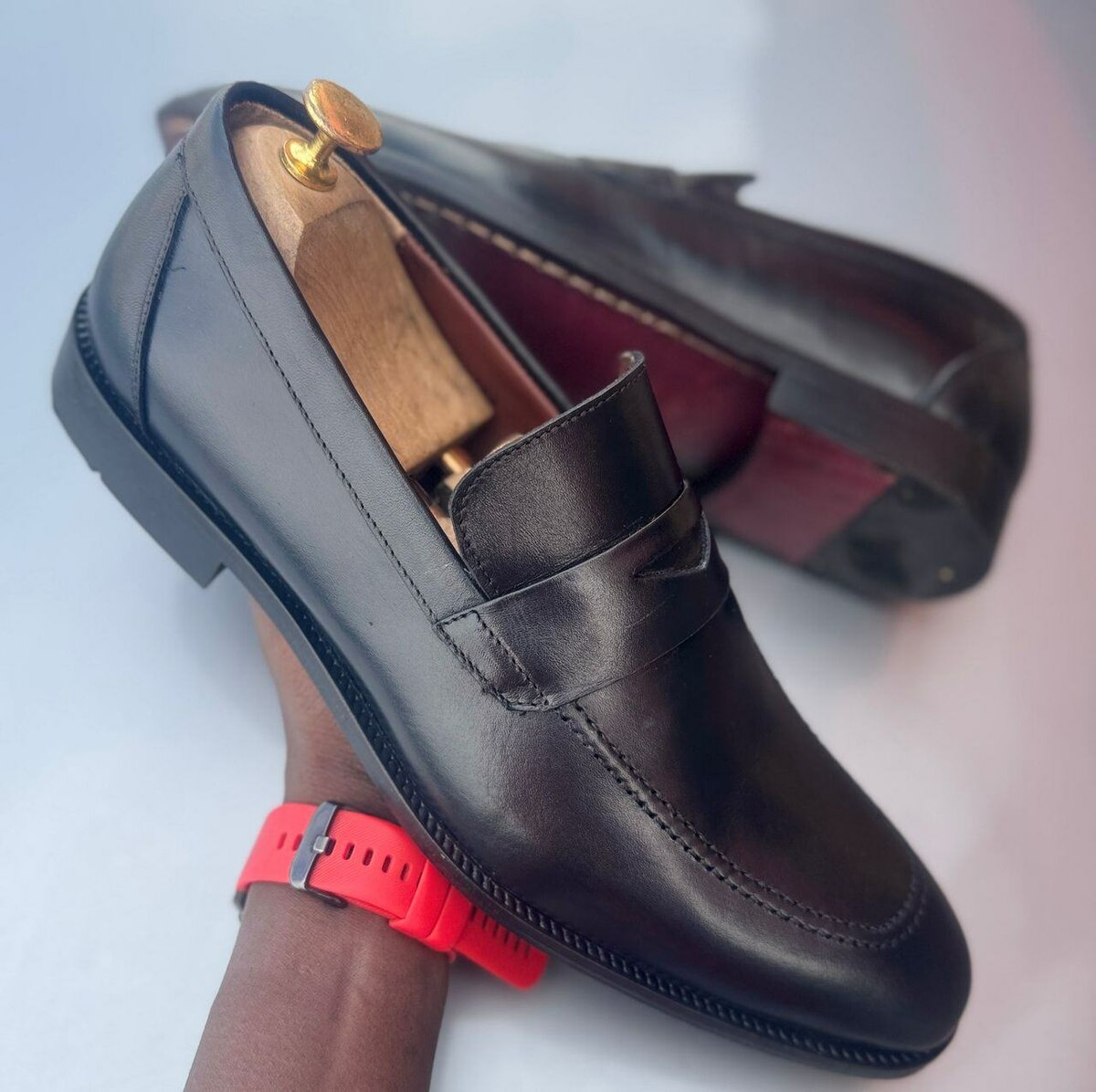 Mocassins en cuir élégants