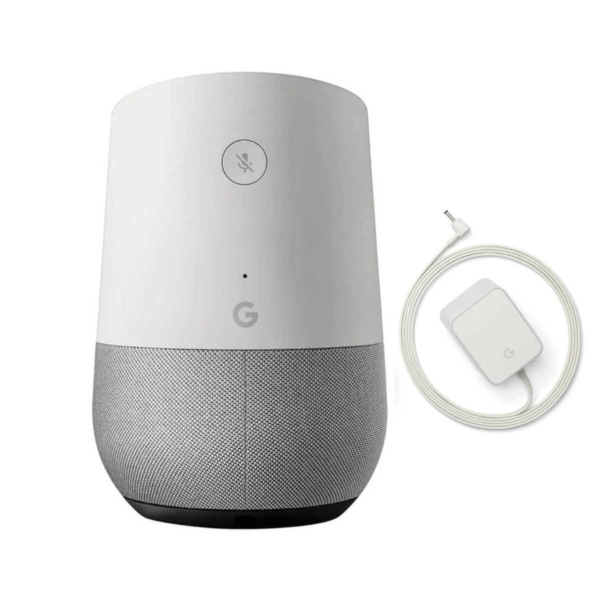 Google Home - Smart Speaker & Google Assistant, Light Gery