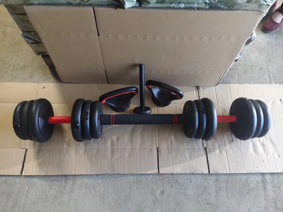 Kit d'haltères réglables