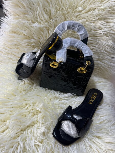 Ensemble sac et sandales tendance