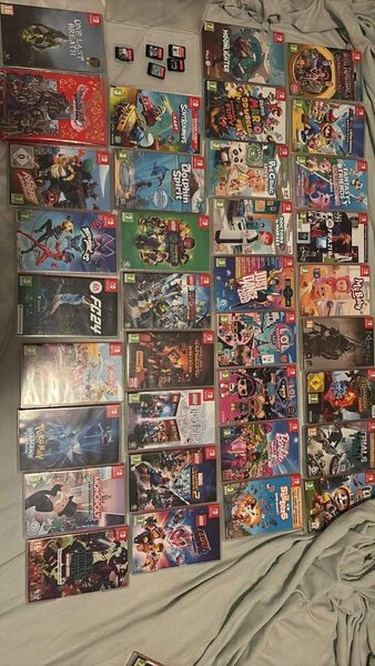 Collection jeux Nintendo Switch