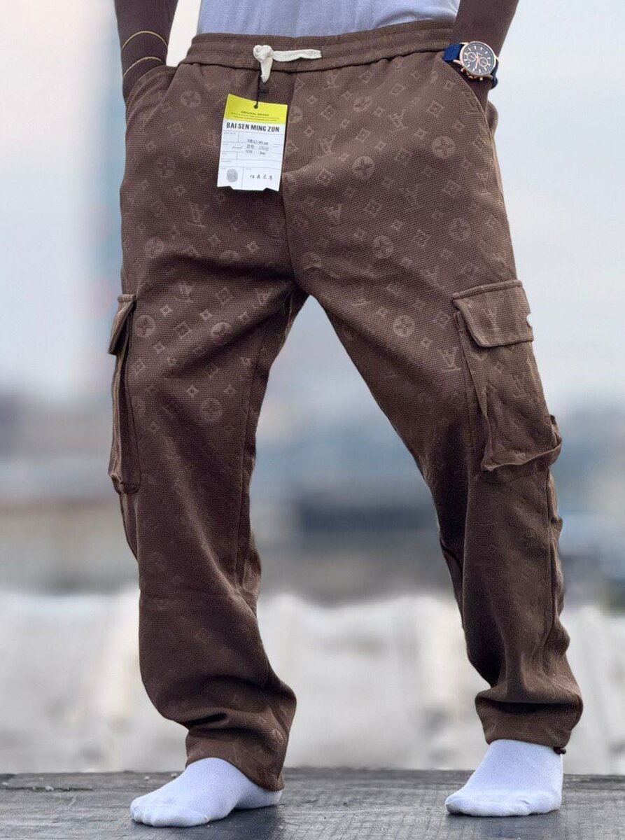Pantalons cargo tendance homme