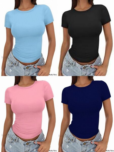 T-shirts moulants femme