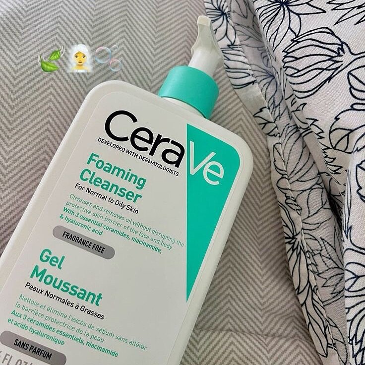 CeraVe foaming cleanser