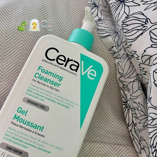 CeraVe foaming cleanser