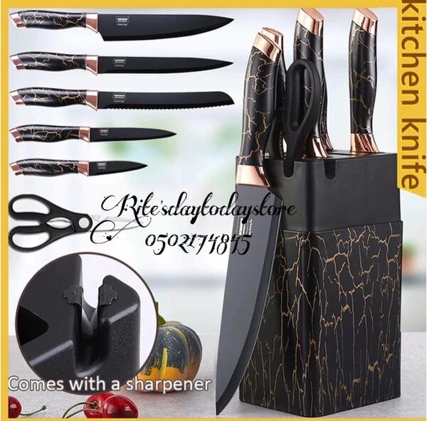 7 pieces knife set