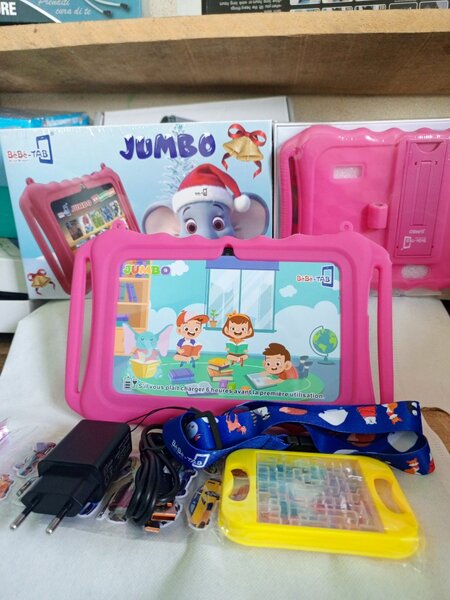 Tablette éducative enfants rose