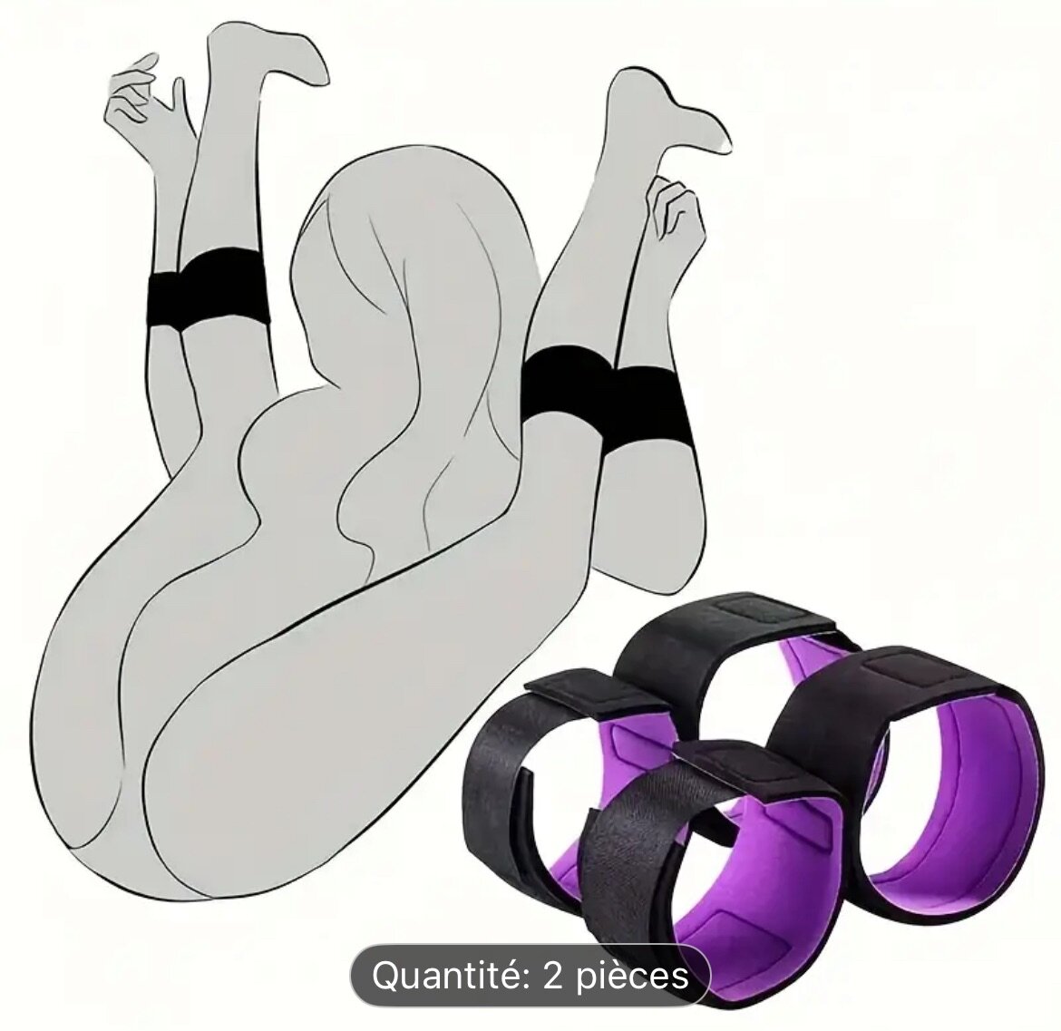 Menottes ajustables BDSM