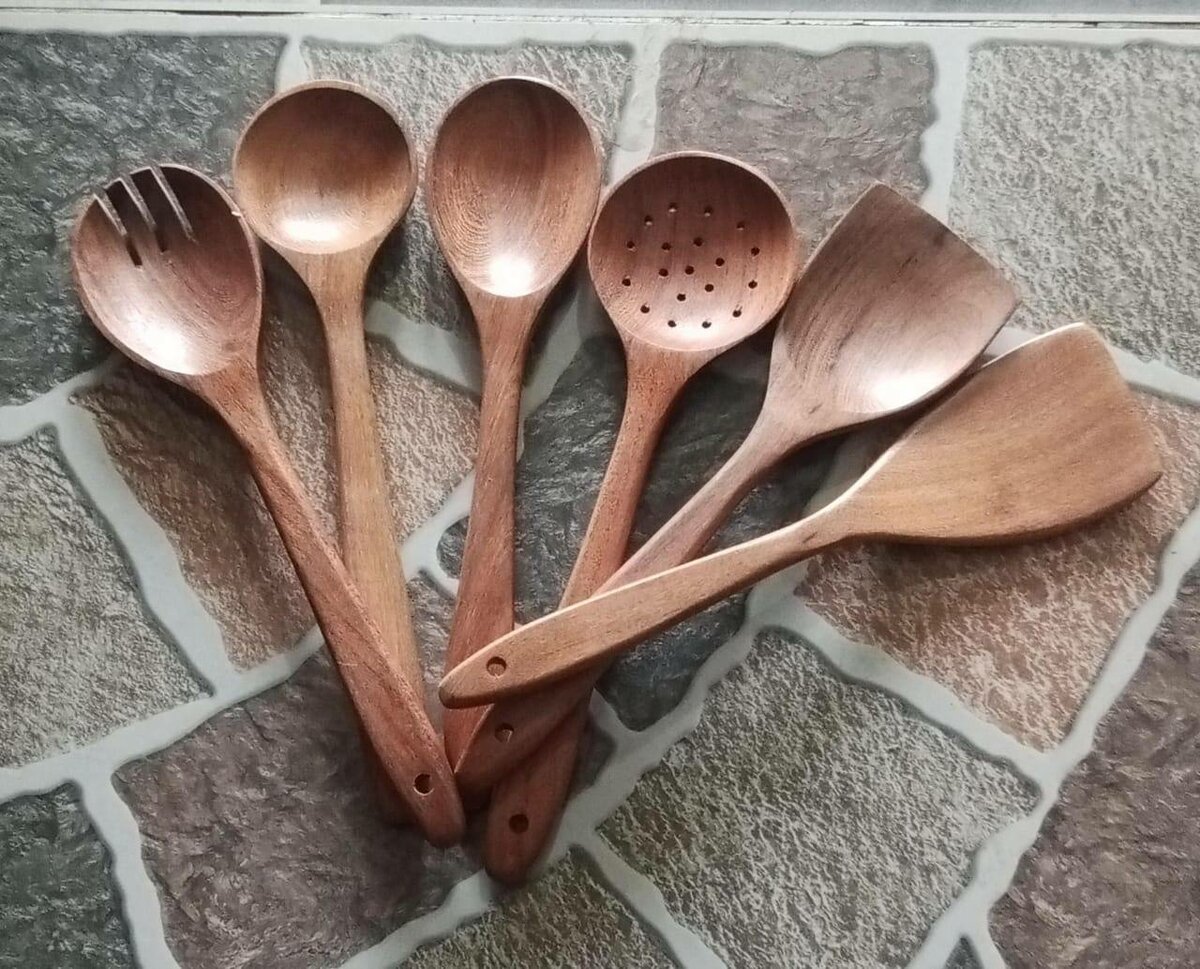 Spoon set wooden
