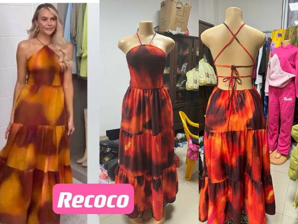 Longue robe dos ouvert