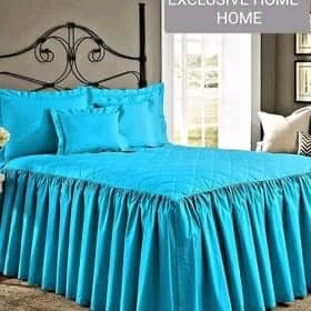 Bedroom set: quilted bedspread+pillowcases 2pcs+2pcs