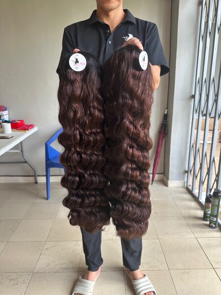 Vietnam hair ondulé Brown