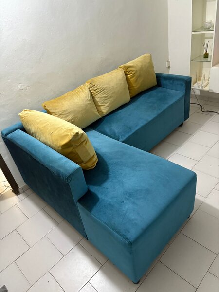 Canapé moderne en velours