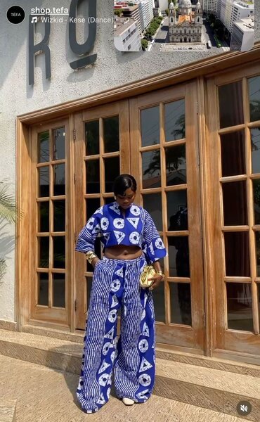 Ensemble Top et Pantalon Imprimé