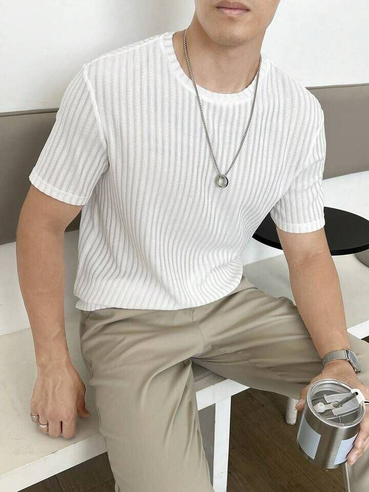 T-shirt en coton pour homme