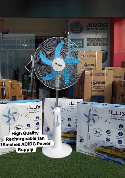18inches Rechargeable fan comes with remote,usb,etc