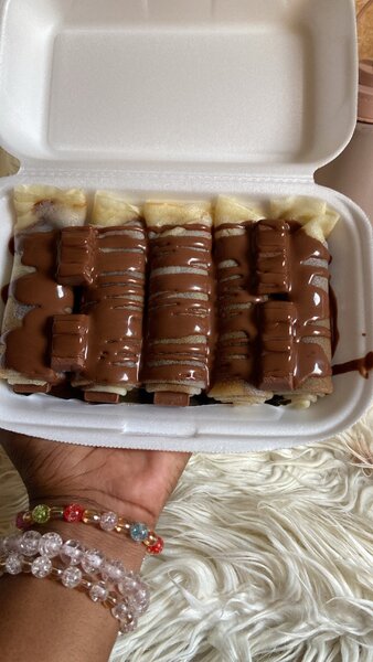 Crêpes au Nutella et kinder