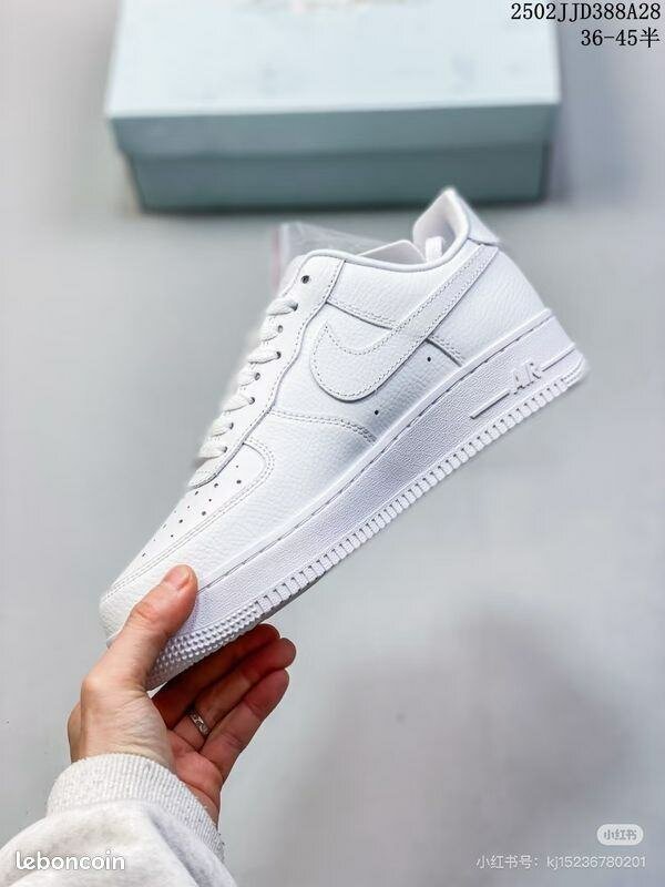 Sneakers Air Blancs et Noirs