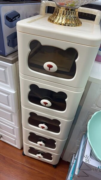 Armoire de rangement empilable