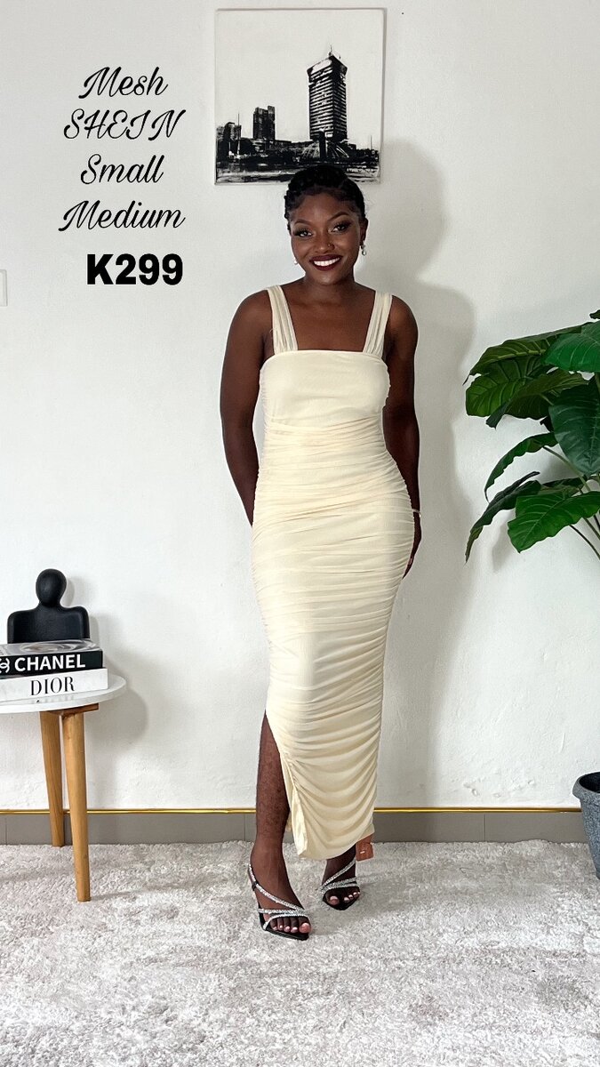 Mesh SHEIN maxi dress