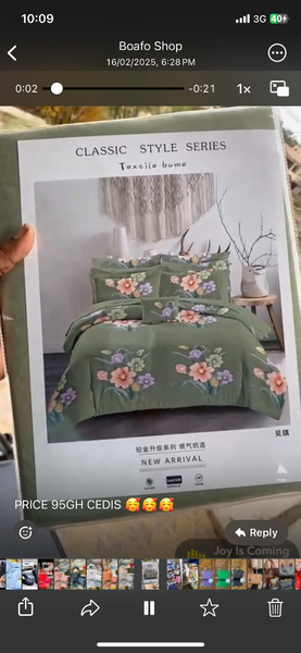 Bedsheet set with 2 pillow cases