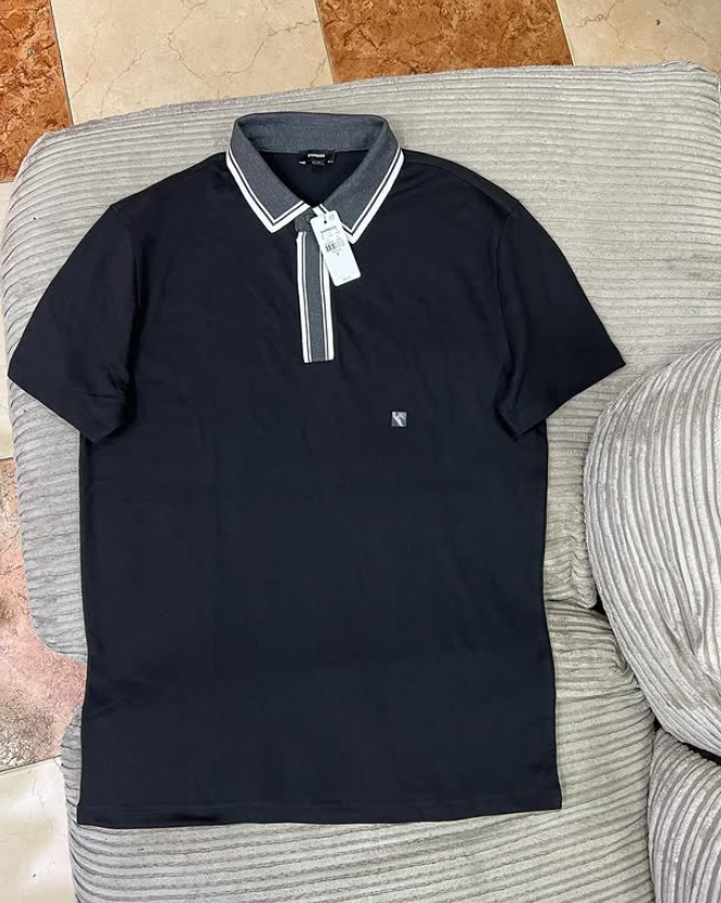Polo T-shirt black