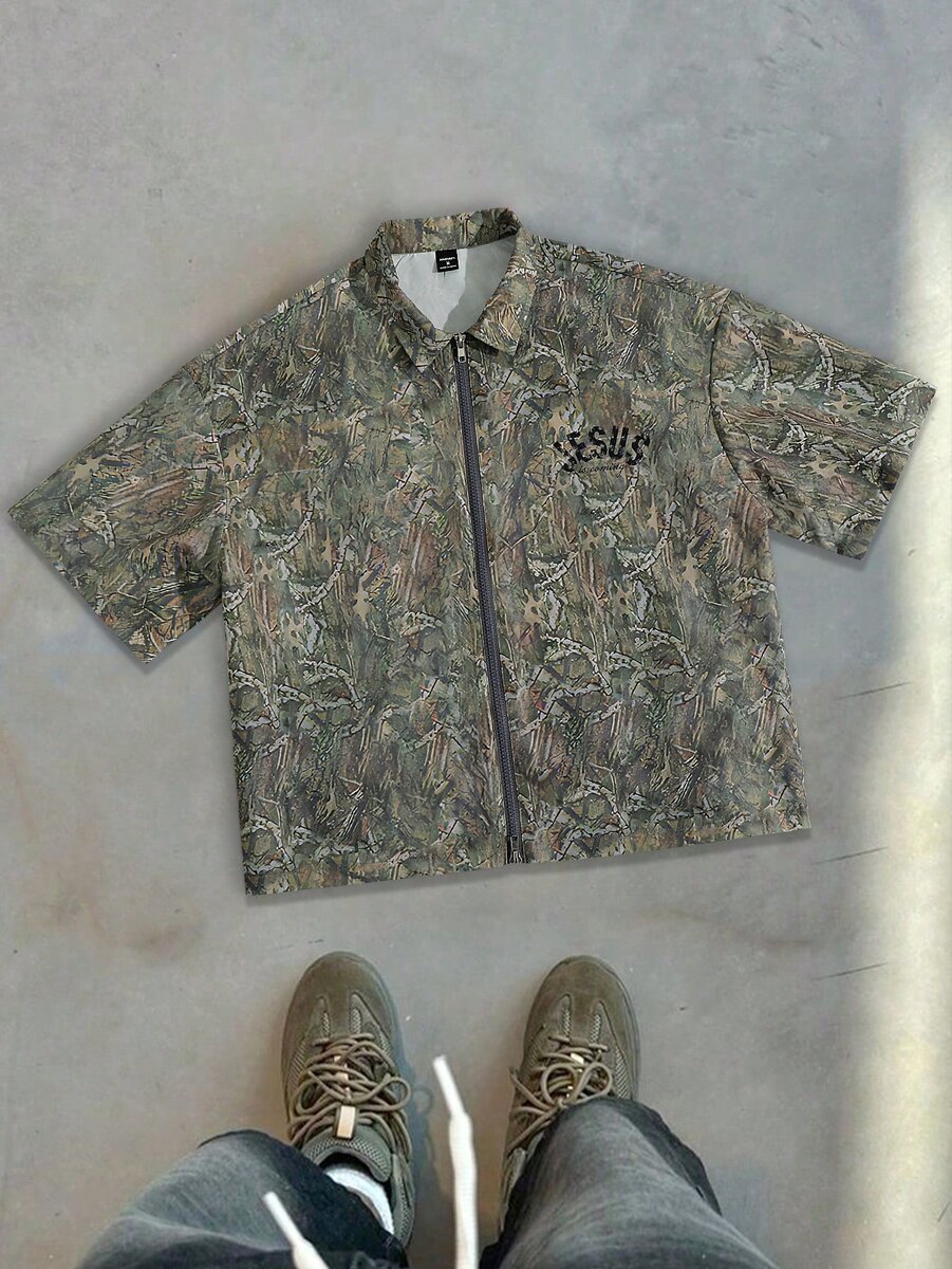 Chemisette à Motifs Floraux