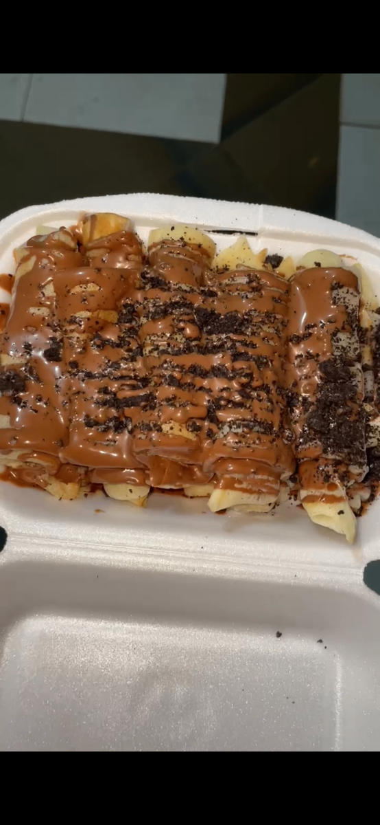 Crêpes nutella Oreo