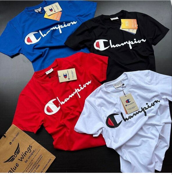 T-shirts Champion Logo
