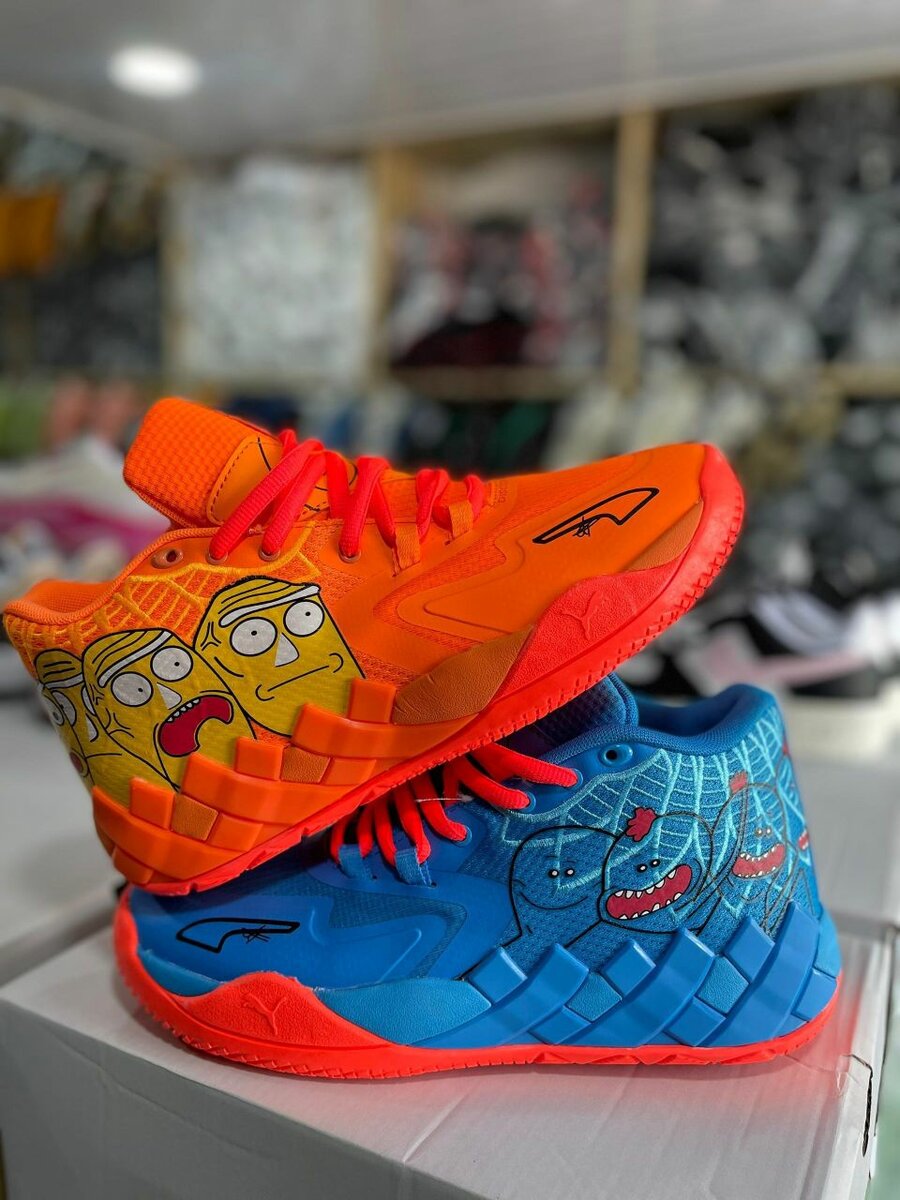 Baskets Colorées Imprimées