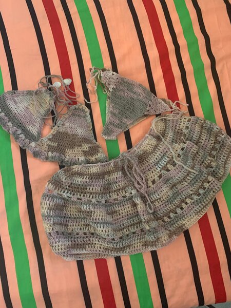 Maillot de bain crochet bohème